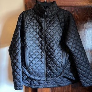 NWT Athleta Whisper Featherless Puffer Jacket Black Sizes Small and Medium